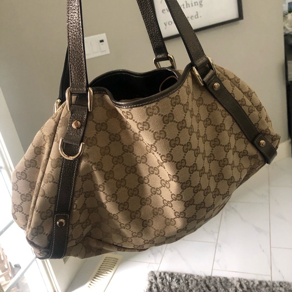 Authentic NWT Gucci Abbey Medium Tote Bag 130736 - Picture 6 of 9